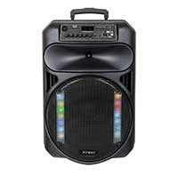 Trevi XF1550 tragbare Lautsprecheranlage mit Karaoke-Funktion & zwei Mikros kabellos