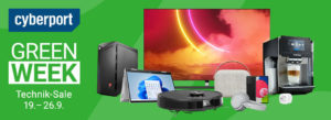 Green Week im Cyberport Onlineshop bis zum 29. September 2022
