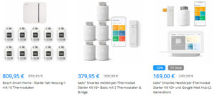 Smart Home Deals bei tink: z.B. smarte Heizkörper Thermostate