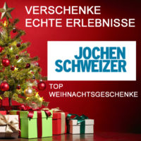 Besondere Geschenkideen zu Weihnachten bei Jochen Schweizer