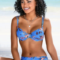s.Oliver Bügel-Bikini-Top Maya, mit Doppelträgern und floralem Design